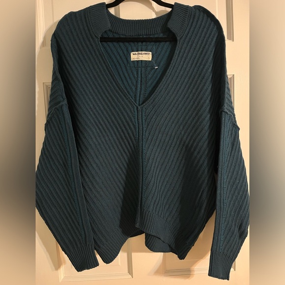 Free People We The Free Freeway V-Neck Sweater - Picture 3 of 7